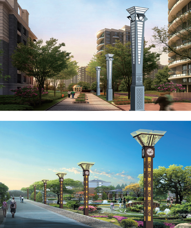 JGD-008/JGD-009 Dekorative Landschaftslicht