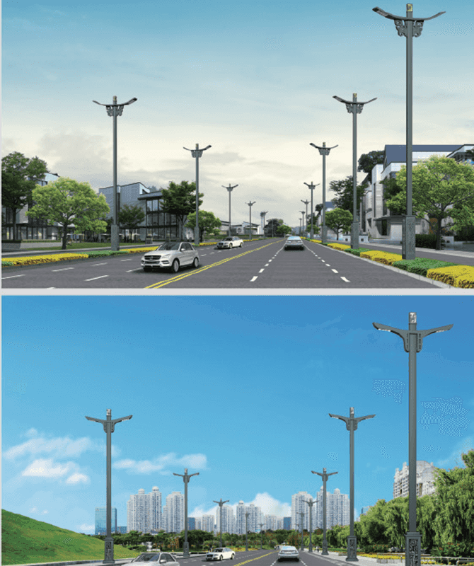 DL-LED-008/DL-LED-009 High Power -LED -Straßenlaternen