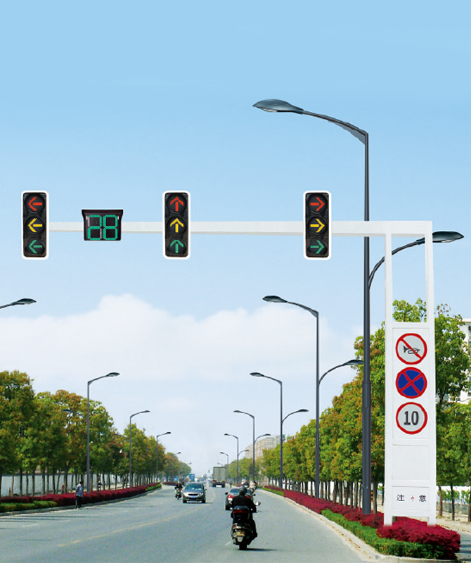 Einzelpanse -Rahmensignallicht Signallichtpol