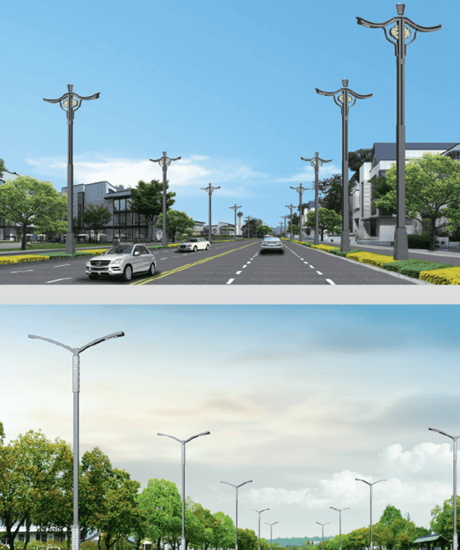 DL-LED-014/DL-LED-015 High Power -LED -Straßenlaternen