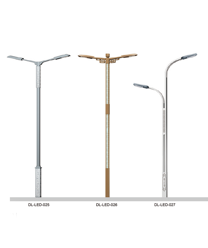 DL-LED-025/DL-LED-026/DL-LED-027 High Power -LED -Straßenlaternen