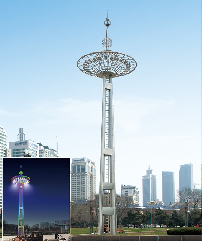 LD-GG-0005 Straßenlampe hohe Pole