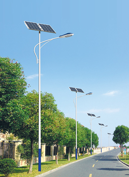 Integriertes Solar Streetlicht